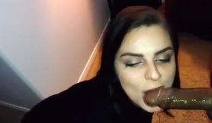 synspunkt brunette blowjob beslægtet stor pik lige